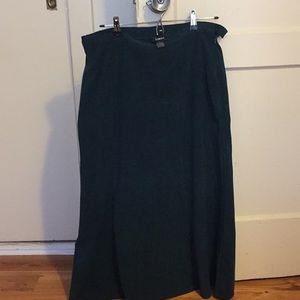 Maxi Velvet Skirt